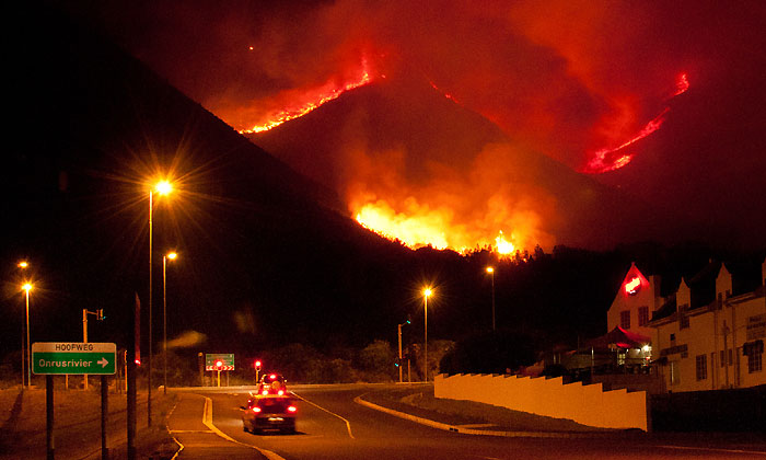 Fire and Hermanus History