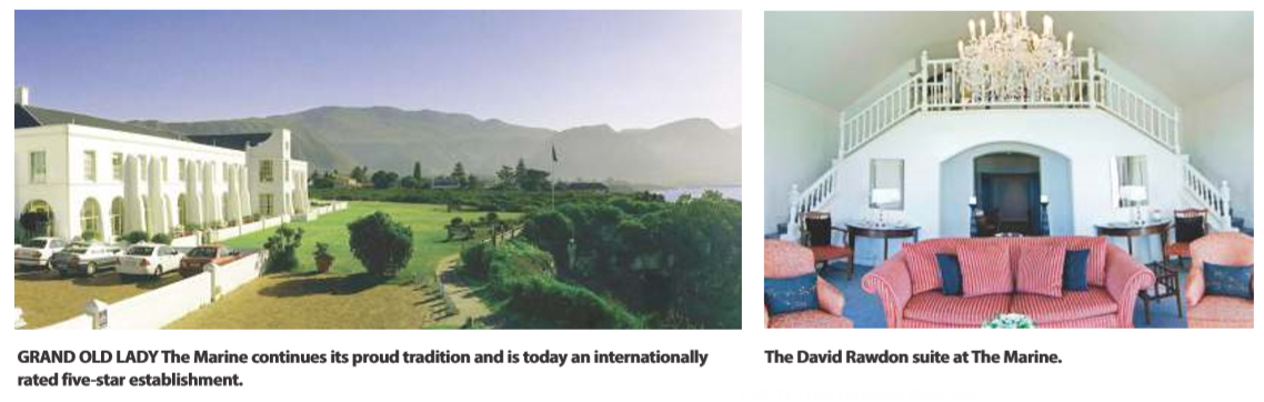 History of Hermanus hotels: The Marine Part Three